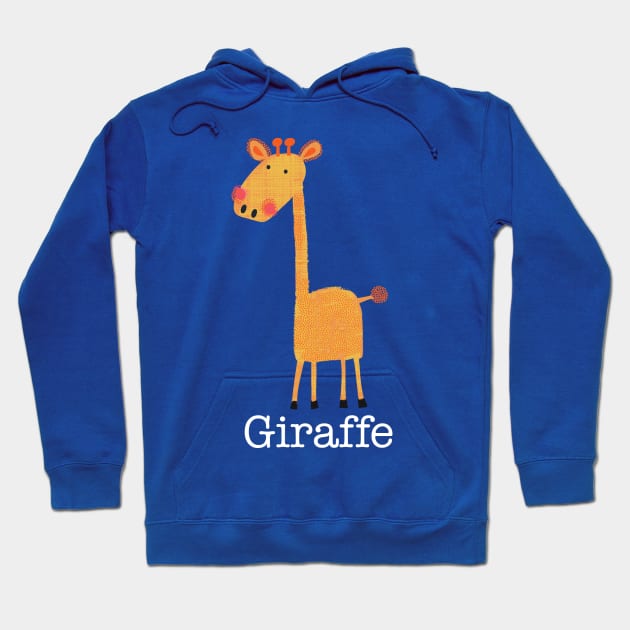 Giraffe Hoodie by tfinn